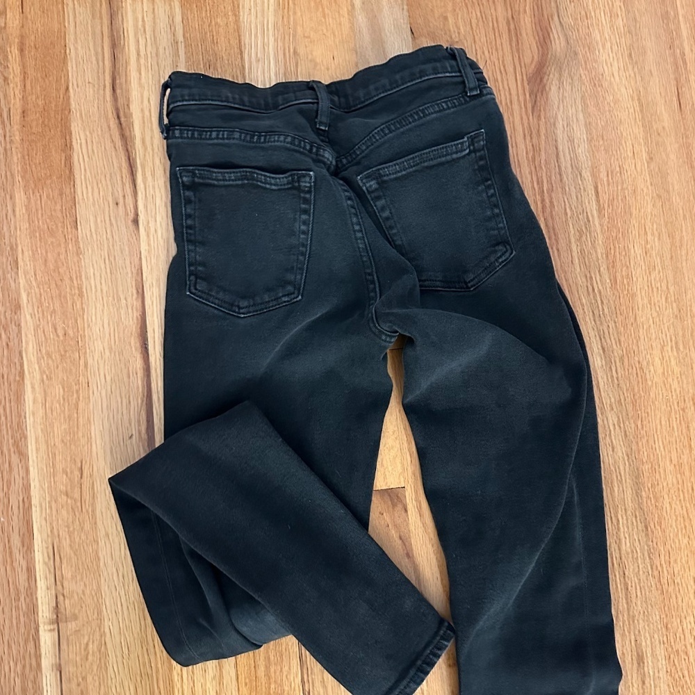 Cotton Citizen High Rise Skinny Jean 26 Washed Black - Picture 5 of 6
